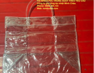 Sản xuất túi nhựa PVC trong suốt rẻ