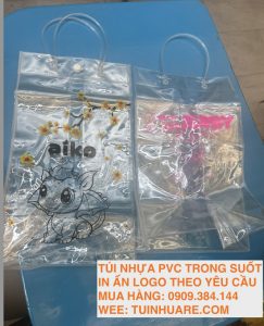 Nhận in ấn túi nhựa trong suốt 