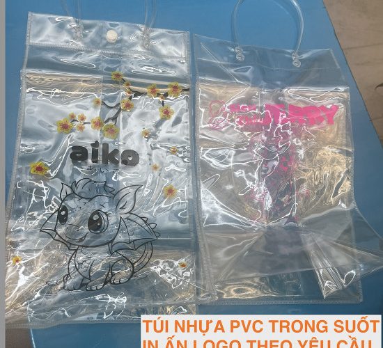 Nhận in ấn túi nhựa trong suốt