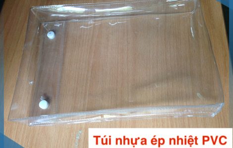 Sản xuất túi nhựa PVC trong có nút