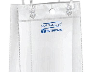 In ấn túi nhựa trong suốt làm quà tặng