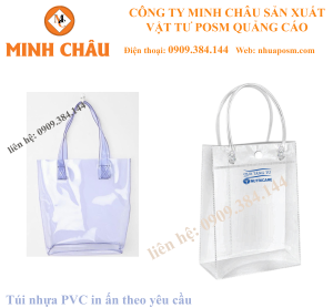 Xưởng gia công túi nhựa trong suốt