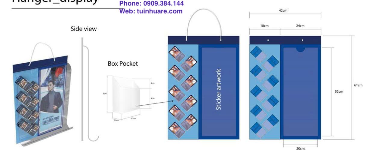 Sản xuất hanger túi nhựa trong suốt rẻ
