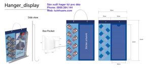 Sản xuất hanger túi nhựa trong suốt rẻ