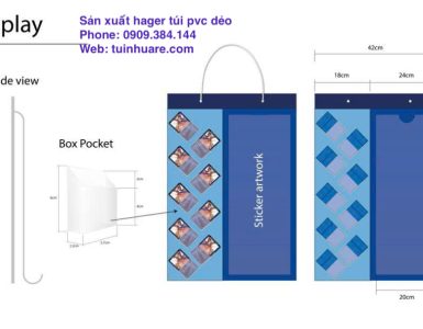 Sản xuất hanger túi nhựa trong suốt rẻ
